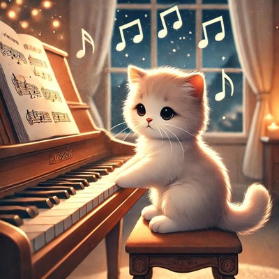 シングル/月明かりの散歩を楽しむ/Cat Music Band