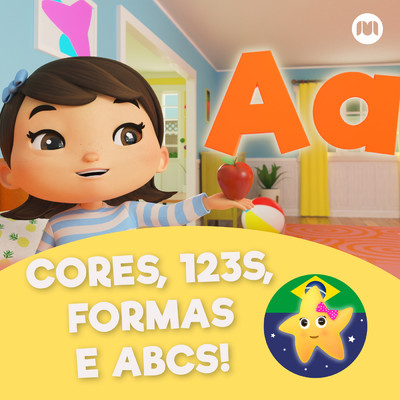 Cores, 123s, Formas e ABCs！/Little Baby Bum em Portugues