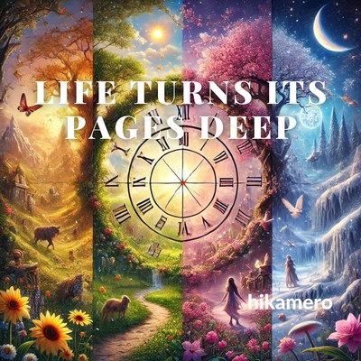 Life turns its pages deep/hikamero