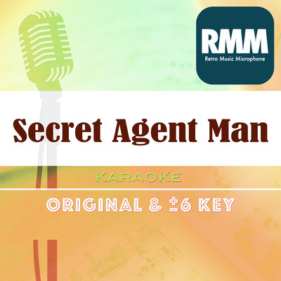 Secret Agent Man  (Karaoke)/Retro Music Microphone