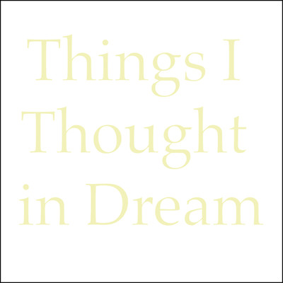 Things I thought in dream/Atelier Pink Noise