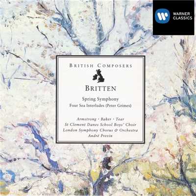 アルバム/Britten: Spring Symphony & Four Sea Interludes from Peter Grimes/Andre Previn & London Symphony Orchestra