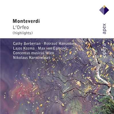 シングル/Monteverdi : L'Orfeo : Act 2 ”Donde vieni？” [Orfeo, Messaggiera]/Cathy Berberian, Lajos Kozma, Nikolaus Harnoncourt & Concentus musicus Wien
