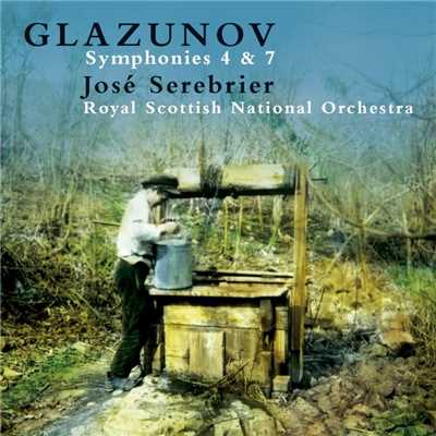 アルバム/Glazunov: Symphonies Nos. 4 & 7/Jose Serebrier
