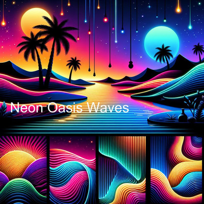 Neon Oasis Waves/Kevix Rhythmic Pulse