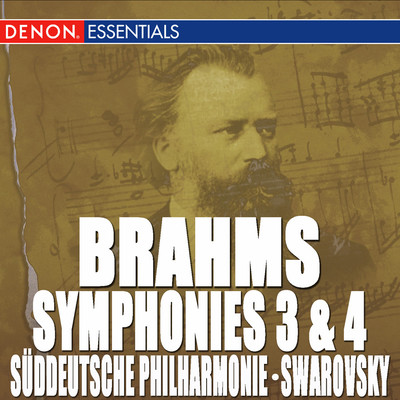 Brahms: Symphony Nos. 3 & 4/Suddeutsche Philharmonie
