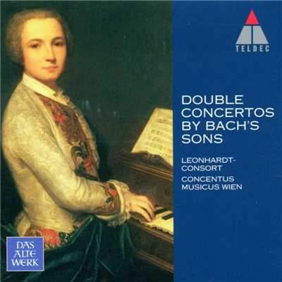 Double Concertos by Bach's Sons/Gustav Leonhardt／Leonhardt-Consort