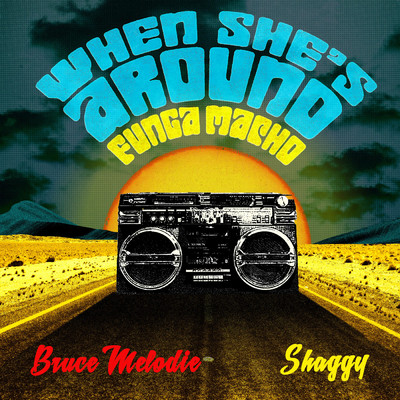When She's Around (Funga Macho) (DatboiSanixx Remix)/Bruce Melodie／シャギー／DatboiSanixx