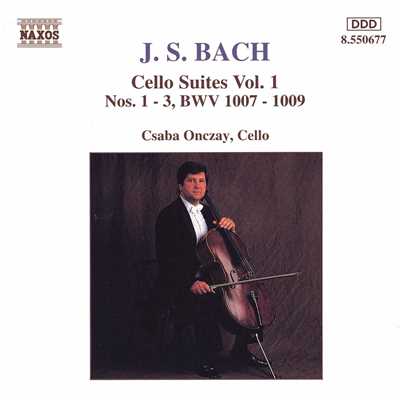 J.S. バッハ: 無伴奏チェロ組曲第1番 ト長調 BWV 1007 - VI. Gigue/チャバ・オンツァイ(チェロ)