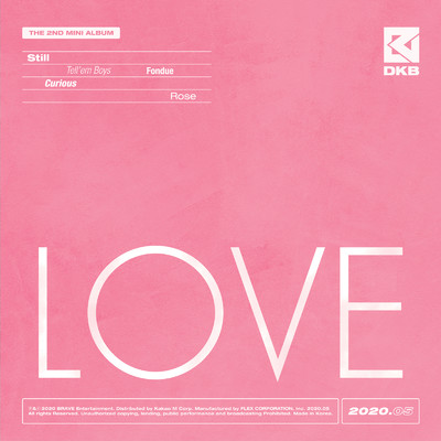 アルバム/LOVE/DKB