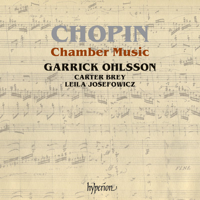 Chopin: Cello Sonata in G Minor, Op. 65: I. Allegro moderato/Carter Brey／ギャリック・オールソン