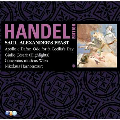 Handel Edition Volume 7 - Saul, Alexander's feast, Ode for St Cecilia's Day, Utrecht Te Deum, Apollo e Dafne, Giulio Cesare/Nikolaus Harnoncourt