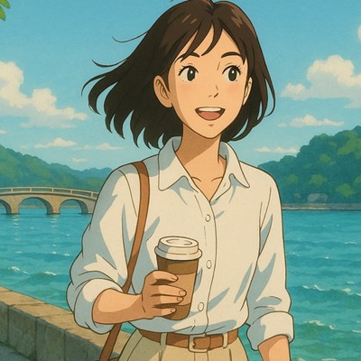 アルバム/風渡る片男波の道 - LoFi Hip Hop 和歌山の初夏散歩、海と森と夕陽と、ソウルフルな作業用BGM/Lo-Fi Yukari
