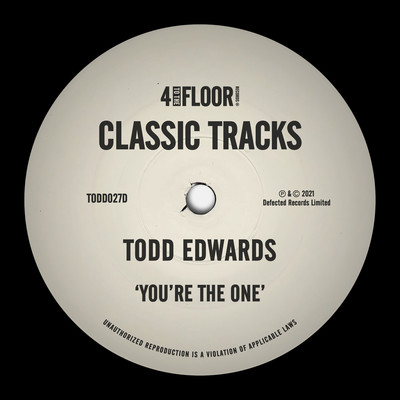 シングル/You're The One/Todd Edwards