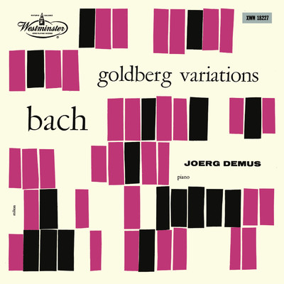 J.S. Bach: Goldberg Variations (1963) (Jorg Demus - The Bach Recordings on Westminster, Vol. 5)/イェルク・デームス