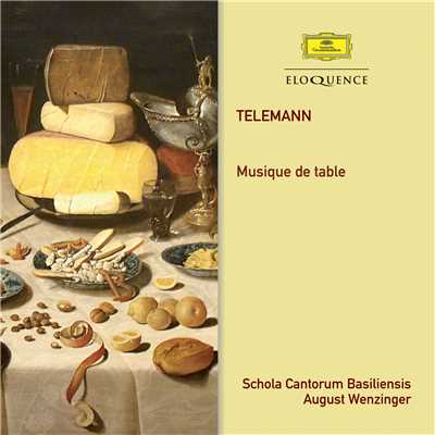 Telemann: Banquet Music In 3 Parts ／ Production 3 - 6. Conclusion In B Flat Major, TWV 50:10 - 6. Furioso/Orchestra of the Schola Cantorum Basiliensis／アウグスト・ヴェンツィンガー