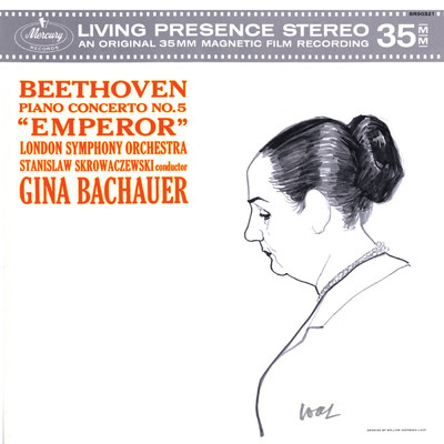 Beethoven: Piano Concerto No. 5 'Emperor' (Gina Bachauer - The Mercury Masters, Vol. 2)/ジーナ・バッカウアー／ロンドン交響楽団／スタニスワフ・スクロヴァチェフスキ