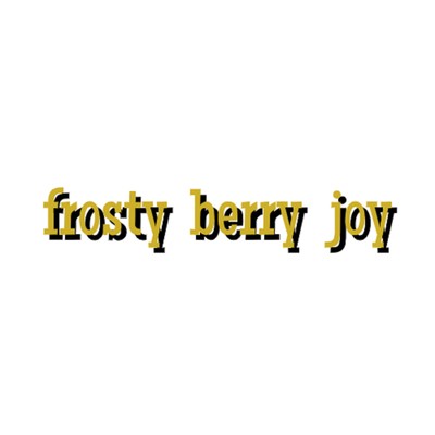 シングル/Blissful Casablanca/Frosty Berry Joy