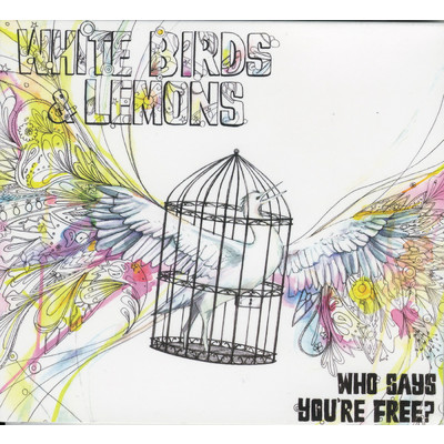 Bed-linen Colours/White Birds And Lemons