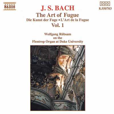 J.S. バッハ: フーガの技法 BWV 1080 - コントラプンクトゥス4 (4声のフーガ) - Contrapunctus IV/ヴォルフガンク・リュプザム(オルガン)