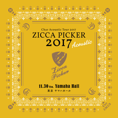 アルバム/ZICCA PICKER 2017 ”Acoustic” vol.3 live in Tokyo/Char
