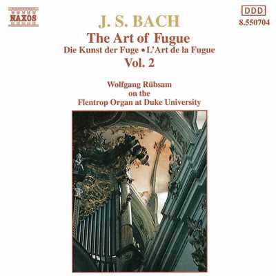 J.S. バッハ: フーガの技法 BWV 1080 - コントラプンクトゥス19 (3つの主題によるフーガ) - 3つの主題によるフーガ (未完)/ヴォルフガンク・リュプザム(オルガン)