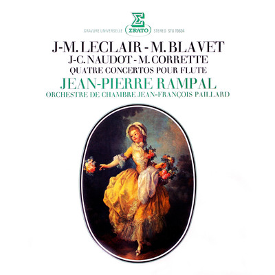 Leclair, Blavet, Naudot & Corrette: Quatre concertos pour flute/Jean-Pierre Rampal