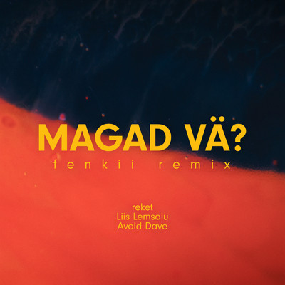 Magad va？ (featuring Liis Lemsalu, Avoid Dave／fenkii remix)/Reket／fenkii