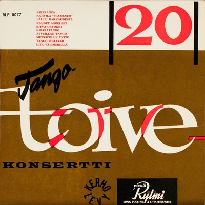 Tango-toivekonsertti 20/Various Artists
