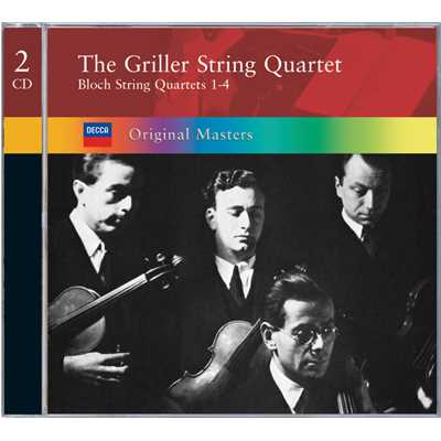 アルバム/Bloch: String Quartets/Griller Quartet