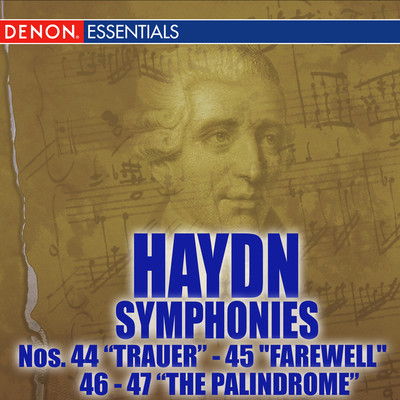 シングル/Haydn Symphony No. 45 in F-Sharp Minor ”Farewell”: V. Adagio/Alexander von Pitamic／South German Philharmonic Orchestra