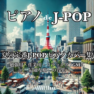 夏の終りのハーモニー (ピアノカバー)/J-POP Relax Cover Song BGM lab