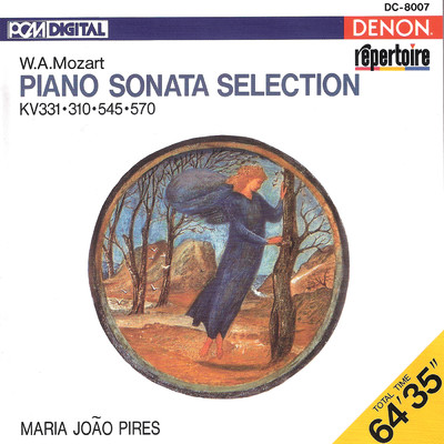 Mozart: Piano Sonata Selection/マリア・ジョアン・ピリス／ヴォルフガング・アマデウス・モーツァルト