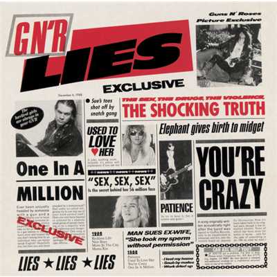 アルバム/G N' R Lies (Explicit)/ガンズ・アンド・ローゼズ