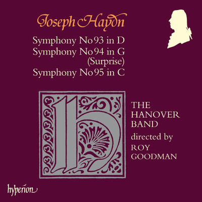 アルバム/Haydn: Symphonies Nos. 93, 94 ”Surprise” & 95/The Hanover Band／ロイ・グッドマン