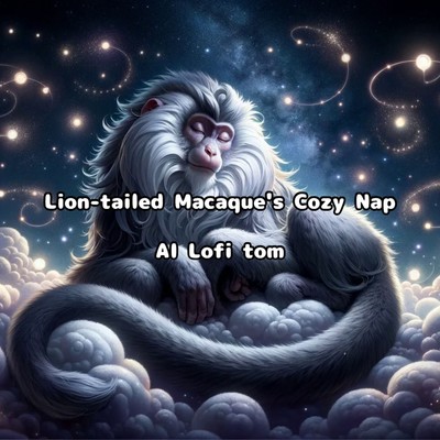 Lion-tailed Macaque's Cozy Nap/AI Lofi tom