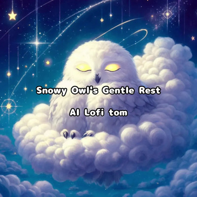 Snowy Owl's Gentle Rest/AI Lofi tom