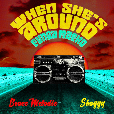 When She's Around (Funga Macho)/Bruce Melodie／シャギー