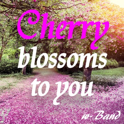 Cherry blossoms to you/w-Band