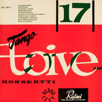 Tango-toivekonsertti 17/Various Artists