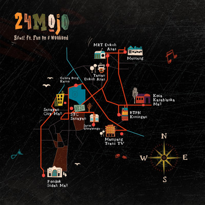 24 Mojo (feat. Fun On A Weekend)/Bams！