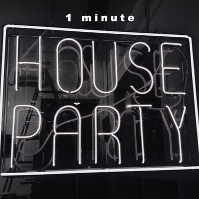 1 minute ”HOUSE PARTY” - off white vintage/digital fantastic tokyo