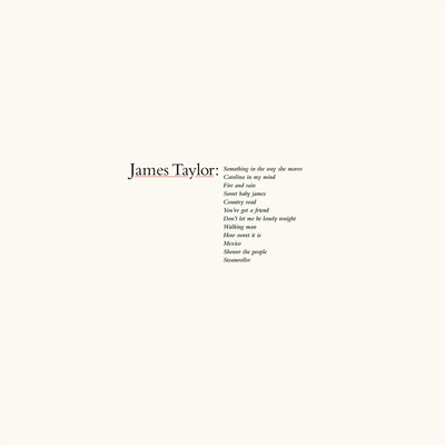 アルバム/James Taylor's Greatest Hits (2019 Remaster)/ジェイムス・テイラー