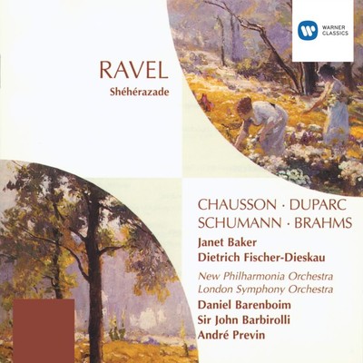 Ravel: Shererazade - Chausson, Duparc, Schumann & Brahms: Songs/Dame Janet Baker