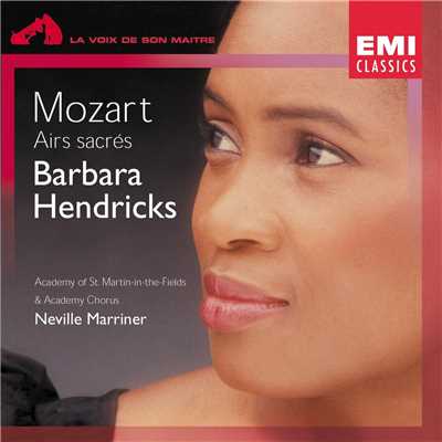 Mozart: Airs sacres/Barbara Hendricks／Academy of St Martin in the Fields／Sir Neville Marriner