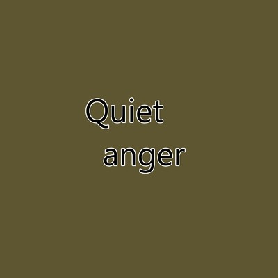 Quiet anger/Yuuki Nagatani