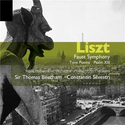 アルバム/Liszt: Faust Symphony; Psalm XIII; Les preludes, Tasso etc./Sir Thomas Beecham／Royal Philharmonic Orchestra