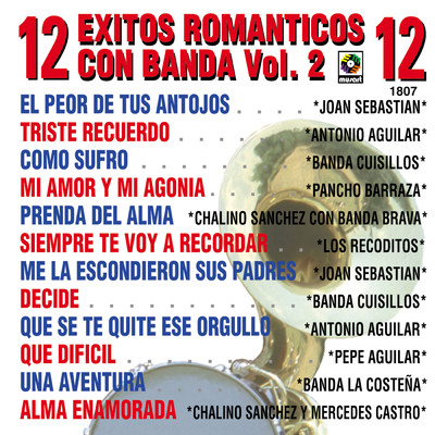 12 Exitos Romanticos Con Banda, Vol. 2/Various Artists