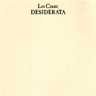 Desiderata/Les Crane