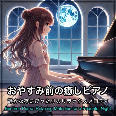 おやすみ前の癒しピアノ:静かな夜にぴったりのリラックスメロディ/癒しの睡眠音楽BGM